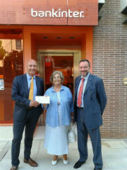 Bankinter dona a Manos Unidas Guadalajara 500 euros para colaborar en un proyecto de Camerún