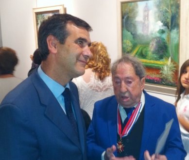 Inaugurada la exposición de Carlos Santiesteban en el Infantado 