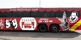 A partir de octubre, Don Quijote, Sancho Panza y Cervantes viajarán en el Teatro Bus de Sigüenza