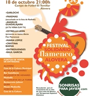 El Festival Flamenco Solidario recaudará fondos para Javier el próximo sábado