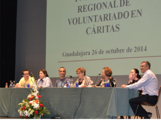 Más de medio millar de voluntarios de Cáritas de toda la región se congregaron en Guadalajara en el IV Encuentro regional de voluntariado