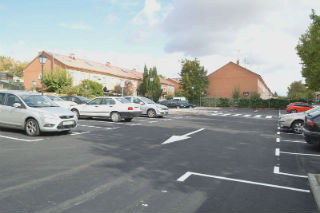 Se han generado 44 plazas de aparcamiento. Fotografía: Álvaro Díaz Villamil/ Ayuntamiento de Azuqueca de Henares