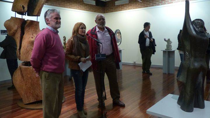 Escultores de Guadalajara muestran su arte en sala ‘Antonio Pérez’ del Centro San José de la Diputación