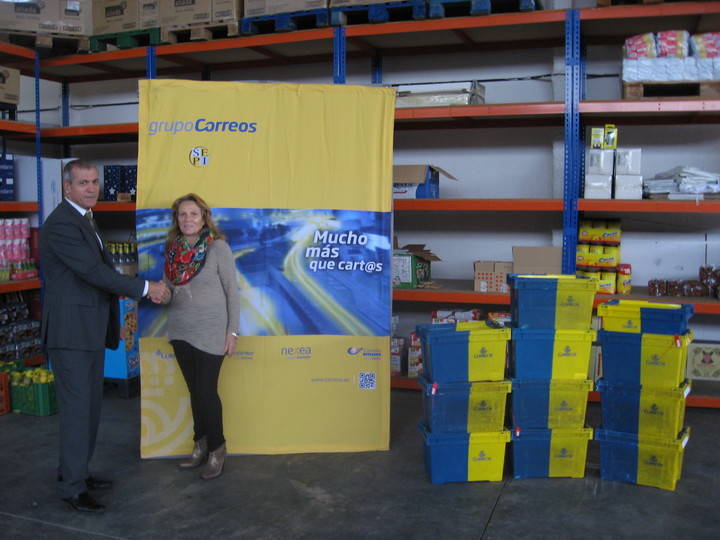 Las oficinas de Correos de Castilla La Mancha recogen 1088 kilos para los Bancos de Alimentos