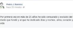 Ruptura total de Pedro J. con El Mundo : 