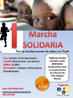 "Sonrisas y Montañas" realiza una marcha solidaria el sábado 22 en Guadalajara por la educación en Haití