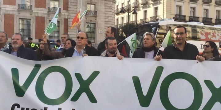 Vox Guadalajara apoya en Madrid la unidad de España