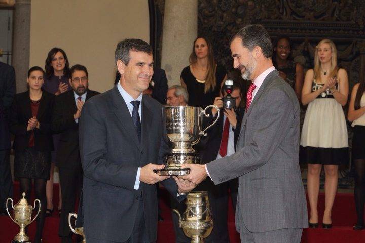Román: El premio recibido hoy es un reconocimiento a ocho años de trabajo en favor del deporte