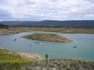Los pantanos de cabecera del Tajo bajan 5 hectómetros y están al 21,85 %
