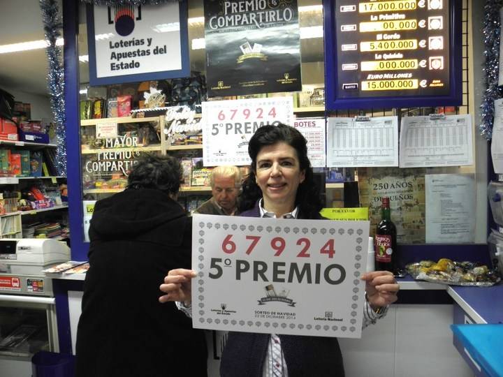 Parte de un quinto premio se ha vendido en Marchamalo