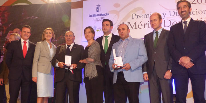 Ángel de Lucas, Ángel Blanco y Juan Carlos Barriopedro reciben los Premios y Distinciones al Mérito Deportivo de Castilla-La Mancha
