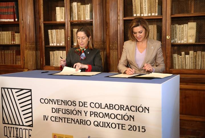 Cospedal anuncia que el Gobierno regional ha iniciado los trámites para declarar los ‘Escenarios del Quijote’ Bien de Interés Cultural