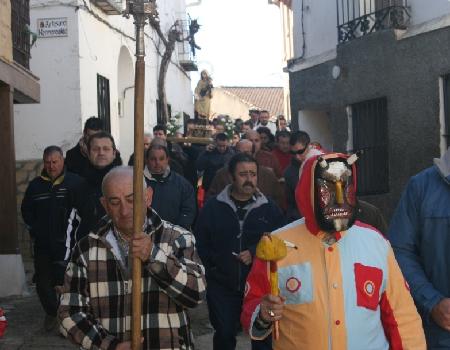 La fiesta de las Candelas inicia el ciclo festivo en Arbancón