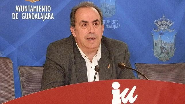 José Luis Maximiliano, concejal de IU y coordinador provincial de IU en Guadalajara