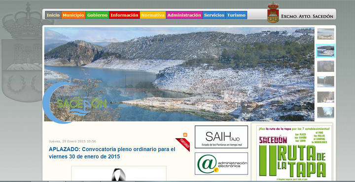 El Ayuntamiento de Sacedón pone a disposición de sus empresas y autónomos un espacio en la web municipal