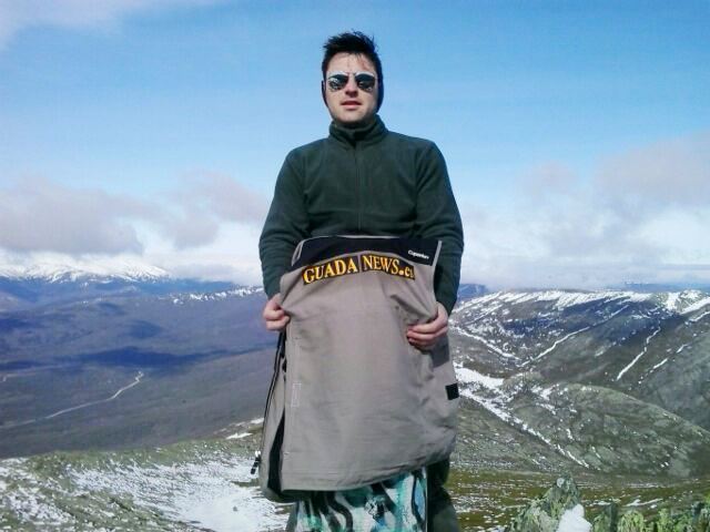 Guadanews.es llega a lo más alto, al Pico Ocejon