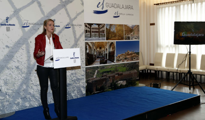 Casero presenta los atractivos turísticos de la provincia de Guadalajara a los empresarios y touroperadores