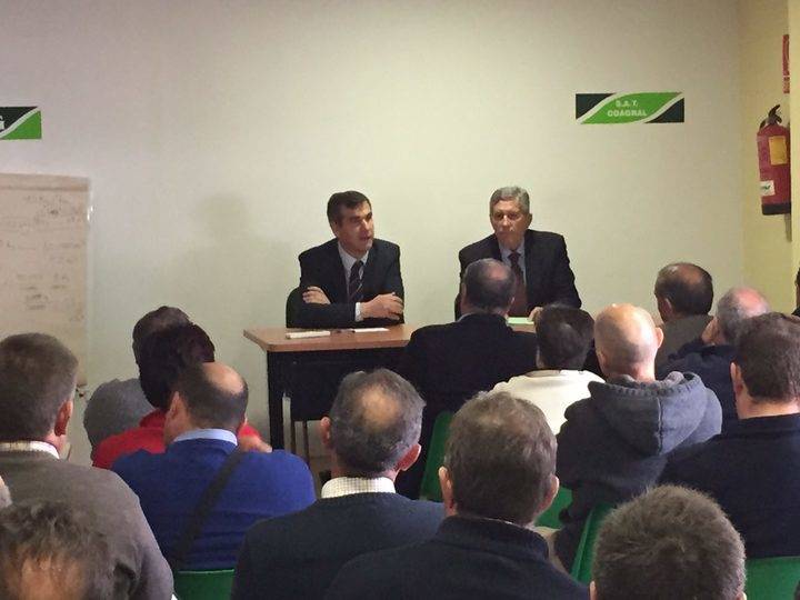 Antonio Román participa en la reunión de la Comisión permanente de APAG