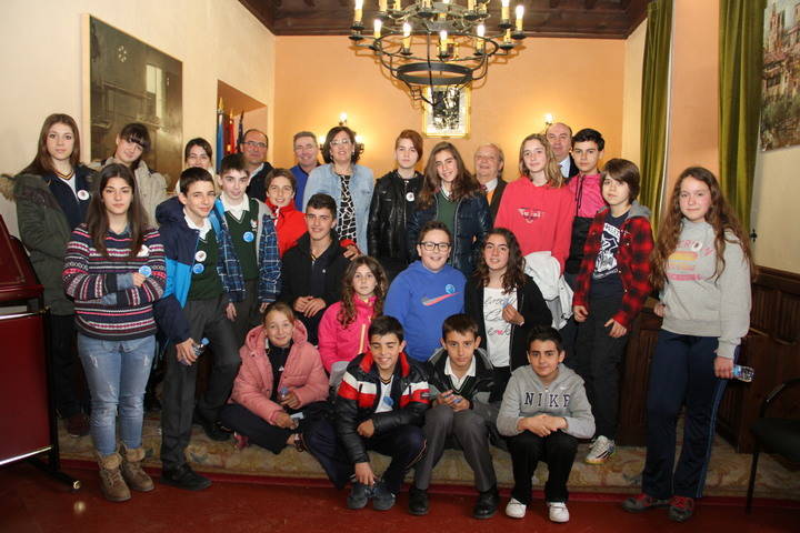 Cinco niños de diferentes edades se incorporaron este martes al Consejo Municipal de la Infancia de Sigüenza