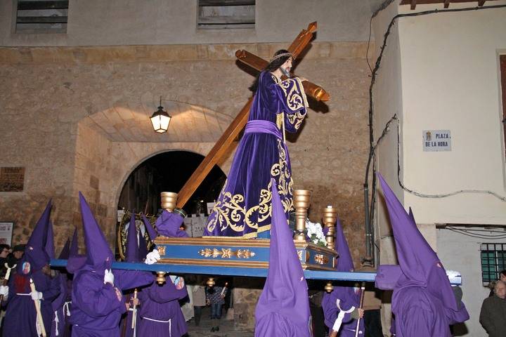 La pastranera Procesión del Calvario, cita ineludible de la Semana Santa alcarreña