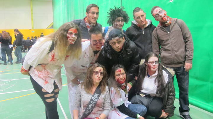 Cabanillas del Campo supera con éxito la segunda invasión zombie de su historia