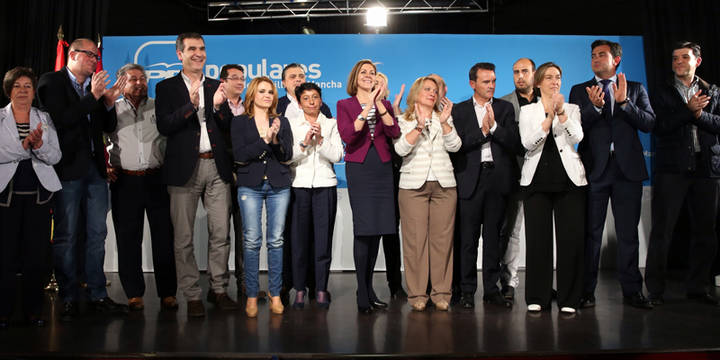 Cospedal en Alovera : Hablar en los platós es fácil pero gobernar y gestionar es difícil