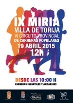 El próximo domingo se celebra la IX Miria de Torija, tercera prueba del VI Circuito Diputación