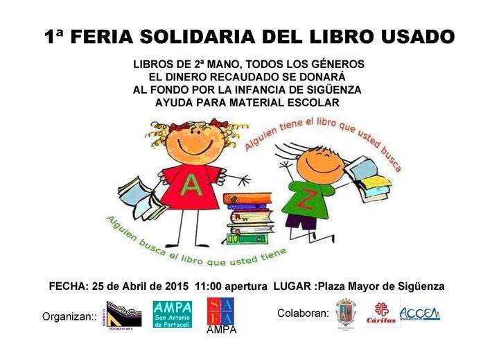 Sigüenza vuelve a mostrar su talante solidario los próximos días 25 y 26 de abril