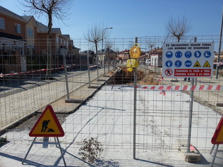 Comienza la segunda fase de obras en la calle Alcaldes de la Villa de El Casar