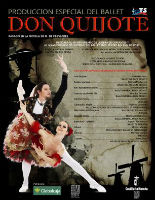 La producción especial del Ballet Bolshoi ‘Don Quijote’ estará en Guadalajara el próximo 24 de abril