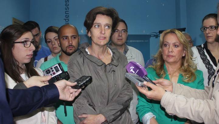 Ana González: “Mientras Cospedal anuncia una nueva bajada de impuestos el PSOE trae a Bono y Madina para apoyar a candidatos imputados”