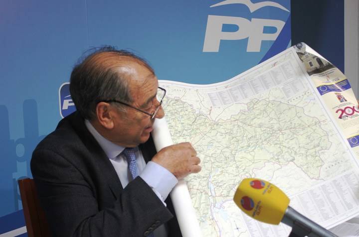 Herrero regalará un mapa de Guadalajara a Sánchez para que hable en propiedad y conozca la provincia tan bien como la conocemos las personas del Partido Popular