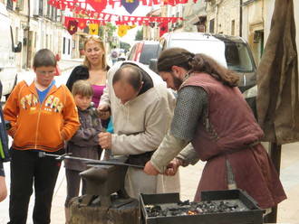 El mercado medieval de Tamaj&#243;n reivindica los oficios artesanos