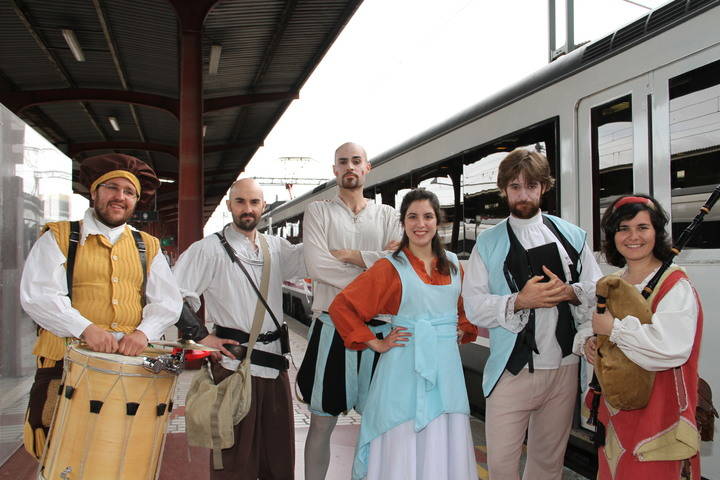 Arranca el Tren Medieval a Sigüenza