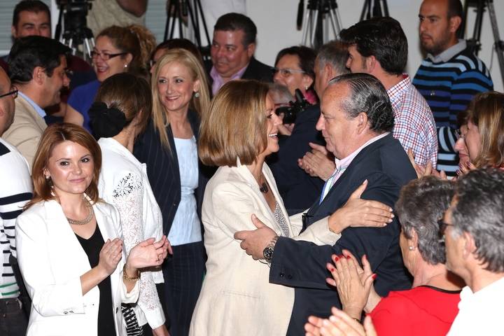 Cospedal y Cifuentes participan en un acto del PP sobre Sanidad en Villanueva de la Torre.