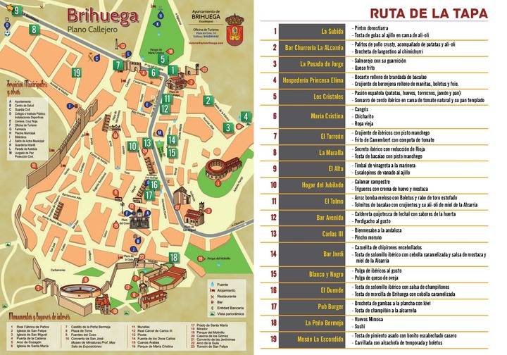 Turismo y tapeo conectan en el fin de semana dedicado al Turista en Brihuega