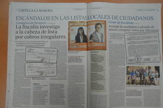 Silvia García, candidata de Ciudadanos por Azuqueca, investigada por cobros irregulares