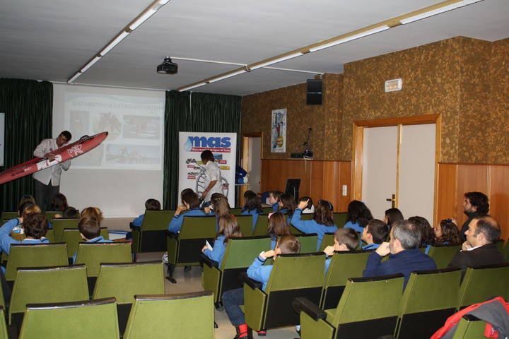 MAS y Club Alcarreño ya trabajan en la cuarta edición de la campaña escolar Somos agua. Cuídala! Disfrútala!