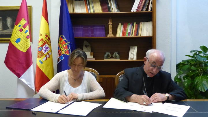 La Diputación colabora con la promoción del Museo Diocesano y la restauración de las iglesias de la provincia