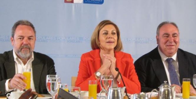 Cospedal: El eje vertebrador de mi campaña va a estar centrado en las personas, en los castellano-manchegos