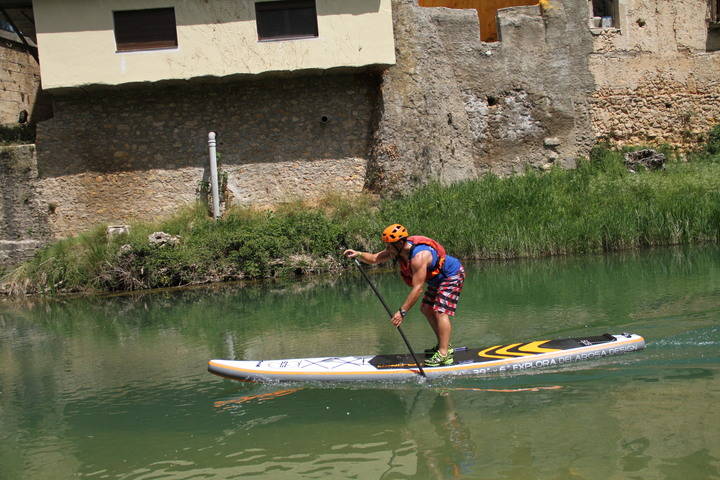Antonio de la Rosa se impone en la prueba de SUP River disputada en Trillo