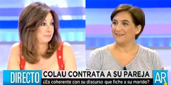 Ana Rosa se lo dice muy clarito a Ada Colau lo de su novio : 
