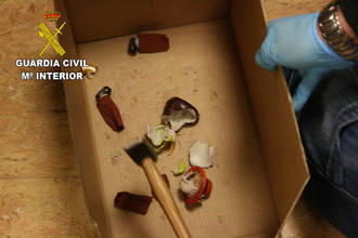 La Guardia Civil desmantela una organización dedicada al tráfico de drogas que operaba en Guadalajara