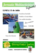 Este lunes día 13, jornada multiactividad en el seguntino Paseo de La Alameda