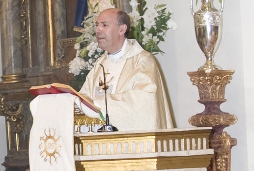 El párroco Agustín Bugeda Sanz celebró sus 25 años de sacedocio