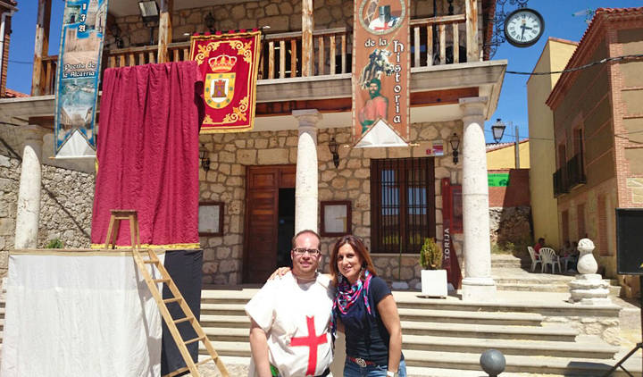 La diputada de Ciudadanos Guadalajara, Yolanda Ramírez, participa en la XI Fiesta de la Historia de Torija