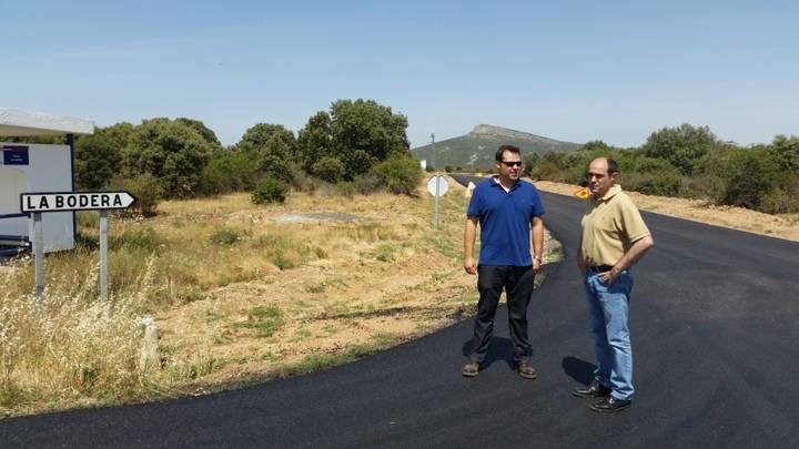 El Plan de Carreteras de Diputación sigue su curso por La Bodera