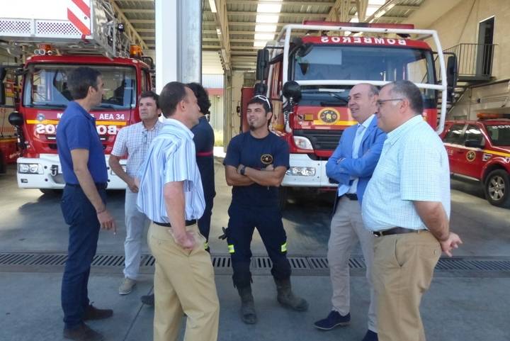 Latre anuncia una nueva ampliación del Parque de Bomberos de Azuqueca tras las últimas obras de reforma