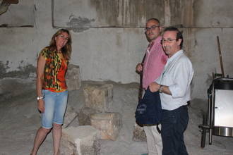 Los sillares aparecidos en Cabanillas irán al Museo Provincial del Infantado