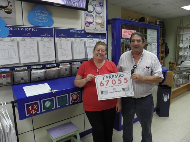 ENHORABUENA : Parte del 1º Premio de la Lotería Nacional cae en Brihuega